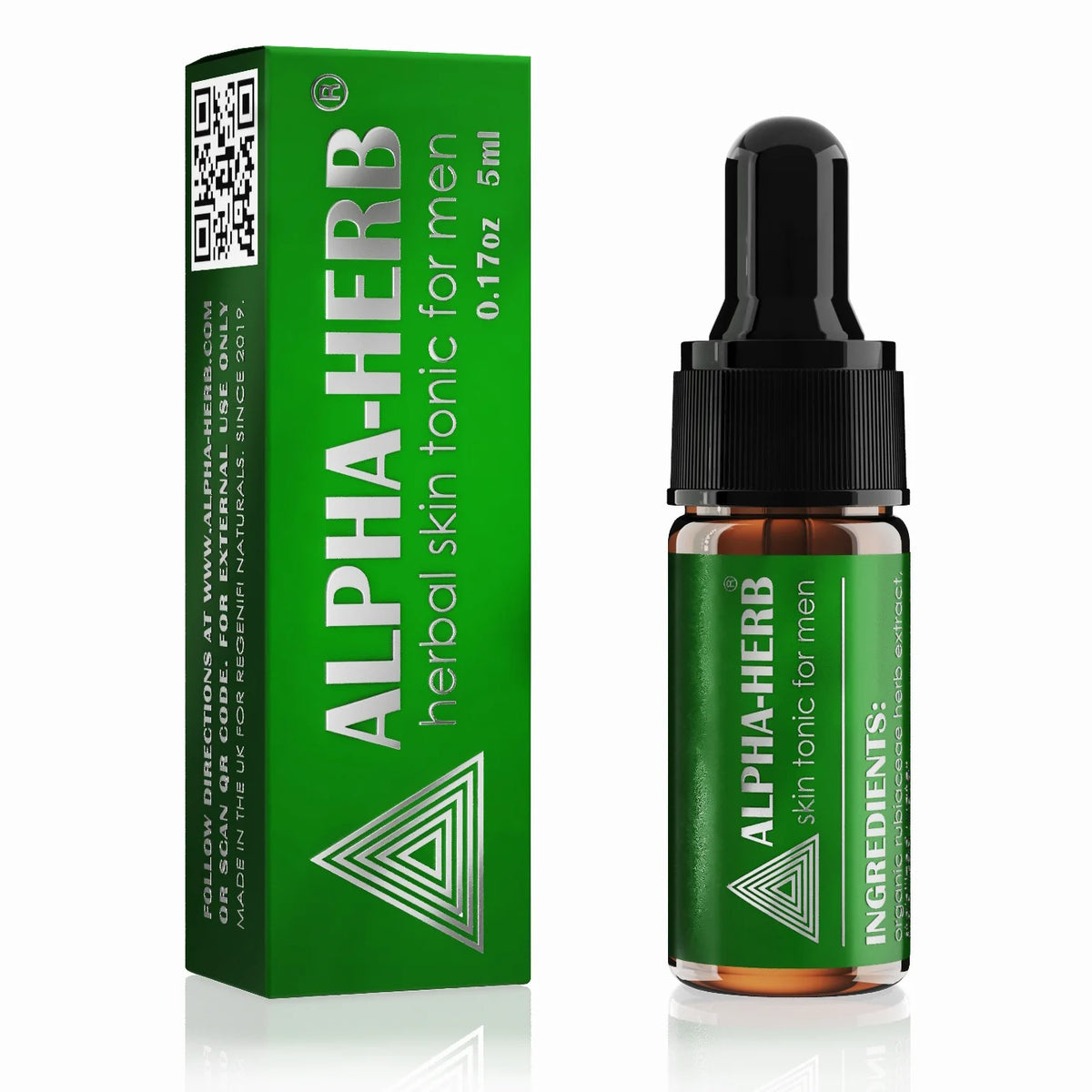 Alpha-Herb — Tonico Erboristico per Uomo - 5 ML