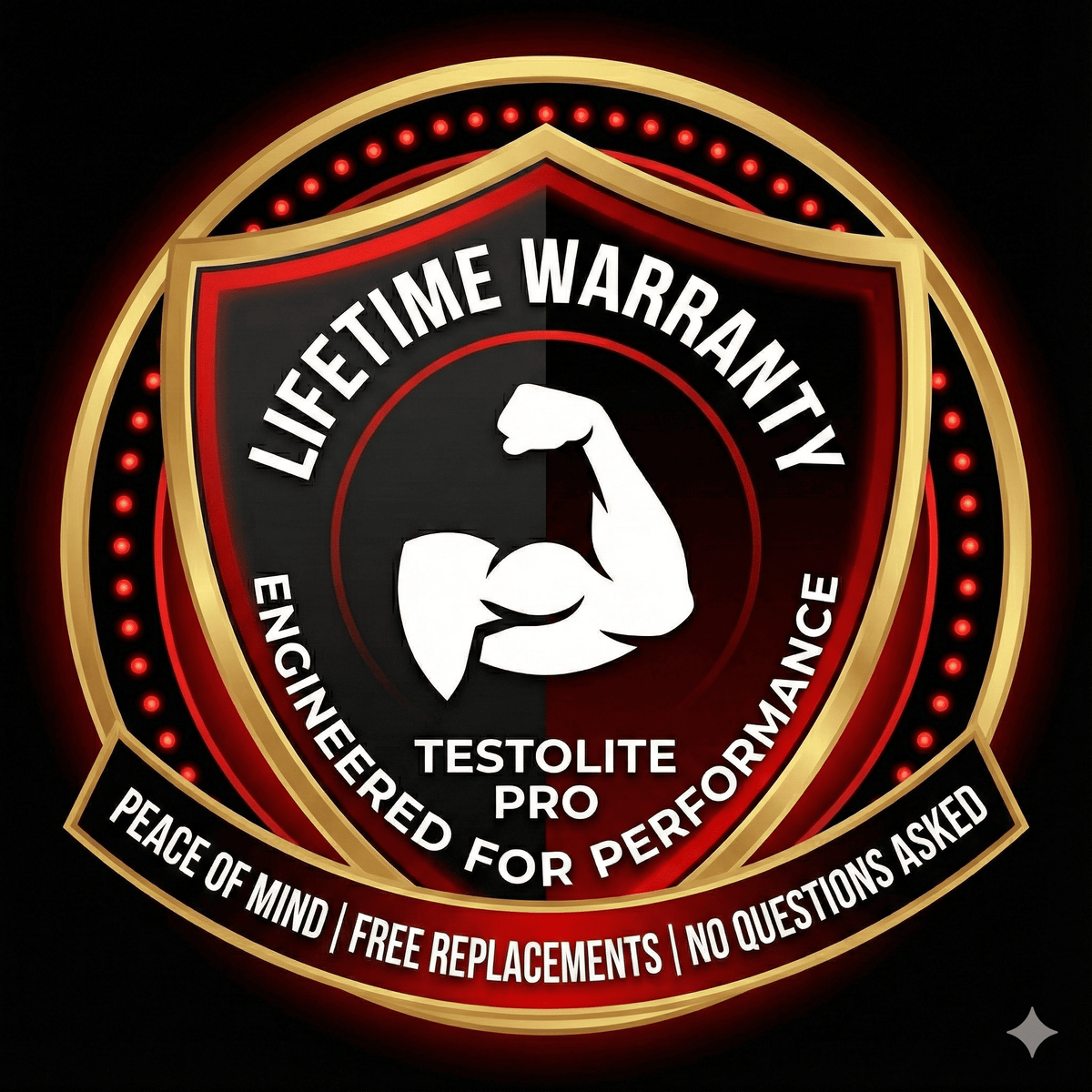 ضمان Testolite PRO مدى الحياة